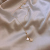 Korean Jewelry Necklace Gothic Simple Fan-shaped Rhinestone Clavicle Chain Punk  Brand Necklace Women