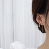 Korean Design Jewelry 5-piece Set Bowknot Geometric Long Tassel Female Wild Earrings