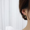 Korean Design Jewelry 5-piece Set Bowknot Geometric Long Tassel Female Wild Earrings