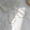 Korean Simple Pearl Clavicle Chain Daisy Necklace Vintage SunFlower Necklaces For Women Trendy Short Choker Neck Accessories
