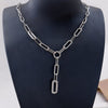 Korean Style Metal Chain Around the Neck Design Personality Hip-Hop Clavicle Chain Exaggeration Necklaces Jewelry Gothic