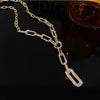 Korean Style Metal Chain Around the Neck Design Personality Hip-Hop Clavicle Chain Exaggeration Necklaces Jewelry Gothic