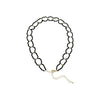 Korean Style Niche Black Gold Tone Necklaces For Women Vintage Irregular Bohemian Clavicle Chain Elegant Charm Jewelry