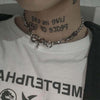Korean-Style Steel Ball Stitching Chain Necklace Punk Cool Hip-hop Disco Necklace Clavicle Chain
