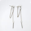 Korean Version Of Jewelry Earrings Tassel Fashion Retro Long Earrings Chain Metal Texture Earrings Wholesale Statement Earrings