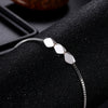 Korean 925 sterling Silver box chain bracelets neckalce for women Party wedding accessories jewelry sets Couple gifts