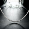Korean charm 925 Stamped Silver classic 3MM Snake Bone Chain Necklace For Women Men 16-24 Inch party trend Jewelry Gift