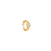 Korean jewelry high-end exquisite copper inlaid zircon geometric ring elegant temperament women's index finger open ring