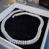 Korean  selling  jewelry, copper inlaid zircon,  shiny necklace sexy ladies party necklace