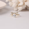 Korean selling jewelry exquisite copper inlaid zircon bee ring simple women's opening adjustable ring