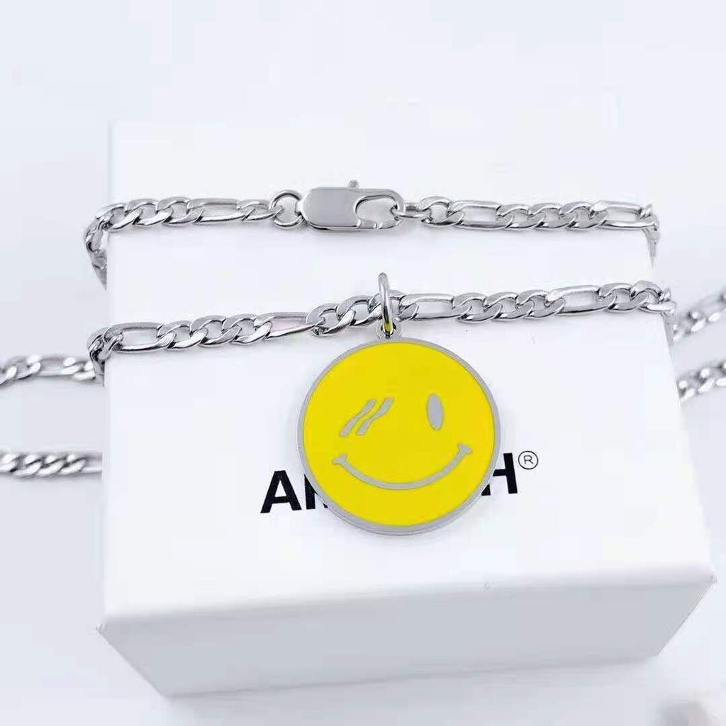 Kpop Bangtan Boys V same necklace men's trendy brand necklace couple hip-hop accessories welldone