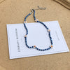 Kpop Beaded Necklace Ins Hand-woven Small Flowers Daisies Necklace Women Chic Clavicle Choker Aesthetic Accessories