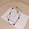 Kpop Beaded Necklace Ins Hand-woven Small Flowers Daisies Necklace Women Chic Clavicle Choker Aesthetic Accessories