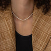 Kpop Elegant Big White Imitation Pearl Beads Choker Clavicle Chain Necklace For Women Wedding Jewelry Collar 2021 Neck Chain
