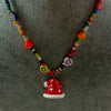 Kpop Harajuku Punk Goth Beads EMO Dice Rainbow Smiley Mushroom Pendant Necklace For Women Men Y2k Halloween Jewelry Accessories