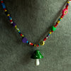 Kpop Harajuku Punk Goth Beads EMO Dice Rainbow Smiley Mushroom Pendant Necklace For Women Men Y2k Halloween Jewelry Accessories