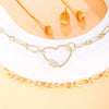 Kpop Heart Pendant Choker Necklace For Women's Neck Collar Necklace Aesthetic Jewellery Christmas Party Girl Halloween Chock