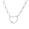 Kpop Heart Pendant Choker Necklace For Women's Neck Collar Necklace Aesthetic Jewellery Christmas Party Girl Halloween Chock