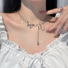Kpop Punk Style Butterfly Choker Necklace Jewelry On The Neck 2021 Women Goth Neck Chain Pendant And Necklaces Collares For Girl