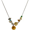 Kpop Smile Chokers Necklaces Multicolor Beading Necklaces for Women Girls Funny Boho Accessories