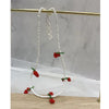 Kpop Summer Sweet Cherry Pineapple Choker Transparent Beads Women Charm Necklace Fruit Party Jewelry Gift