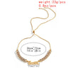 KunJoe Angel Necklace for Women Girls Old English Font Pendants Necklaces Letter Choker Rhinestone Chain Statement Jewelry