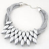 Bib Necklace For Women Collares Choker Necklace Collar Statement Necklace Women Weaving Geomertric Necklaces & Pendants