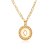 Kymyad Ethnic Choker Necklaces For Women Trendy Women's Neck Chain Hollow Circular Pendant Necklace Jewelry Collar Jewelry