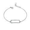 2020 New Arrival Fashion 925 Sterling Silver Square For Women Fashion Lady Sterling-silver-jewelry