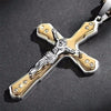 L Pendant Necklace Men Religious Faith Jewelry Classic Personalized Accessories E2g5