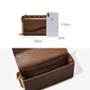 LAFESTIN Women Brand 2022 Trendy Retro Chain Shoulder All-match Messenger Small Square Bags Designer Split Leather