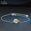 2020 New Handmade Chrysanthemum Flower Shape 100% 925-sterling-silver Bracelet S925 Fine Jewelry for Women LMHY004