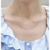 925 Chains necklaces Silver necklaces & pendants 925 Silver Jewelry Women Necklaces XL18001