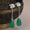 925 Sterling Silver Earrings Pearl Earrings Women Fine Jewelry Drop Earrings ED37046