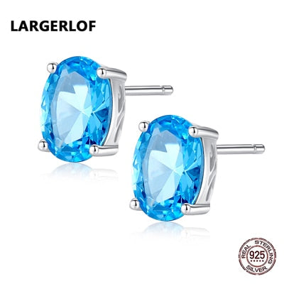 925 Sterling Silver Earrings Stud Earrings Women Fashion Jewelry wedding & engagement jewelry ED49006