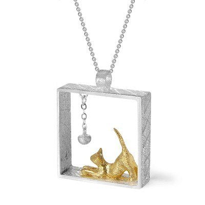 925 Sterling Silver Necklace Women Chain Necklace Fine Jewelry Silver Pendant PD49019