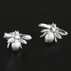 925 Sterling Silver Stud Earrings Women Fine Jewelry Korean Earrings Bee Stud Earrings For Women ED401059