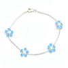 925 Sterling silver Bracelet For Girl Kids Fashion Jewelry Charms Bracelet Silver 925 BR50009