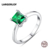Emerald Ring 925 Sterling Silver Ring Women silver 925 jewelry Rings Women RG49020