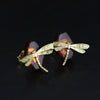Real 925 Sterling Silver Flower Earrings Fine Jewelry Handmade natural Amber Earrings For Women AED30009