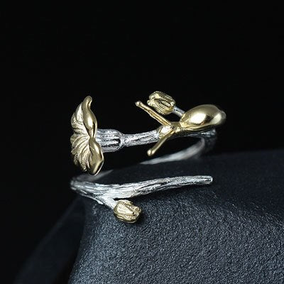 Real 925 Sterling Silver Ring women Fine Jewelry Handmade Vintage Rings Silver 925 Jewelry RG49121