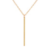 Simple Silver/gold Color Alloy Chain Necklaces For Women Fashion Strip Pendant Female Necklace Choker Hot Colar Jewelry