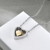 LEEKER rose gold color heart pendant stainless steel necklace for women lady hip hop jewelry 342 LK6