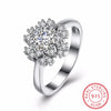 2020 New Arrivals 925 Sterling Silver Ring Lovely Snowflake Design Rings for Women Fine Jewelry