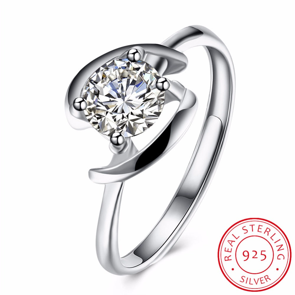 925 Sterling Silver Braided Open Ring Punk Style Adjustable Twisted Ring New Year's Gift Jewelry For Women Anillo