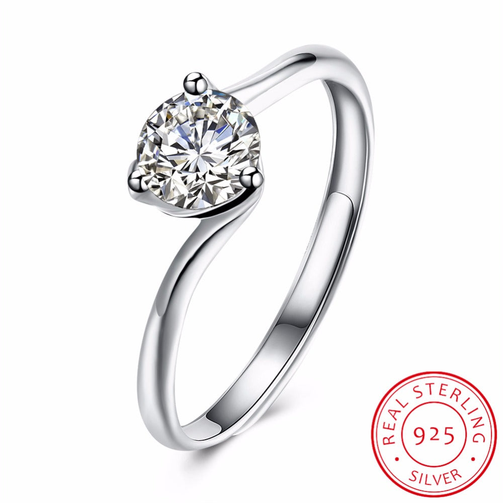 New Styles Adjustable Accessories Cubic Zirconia 925 Sterling Silver Rings For Women 2020 Fashion Wedding ring best Gift