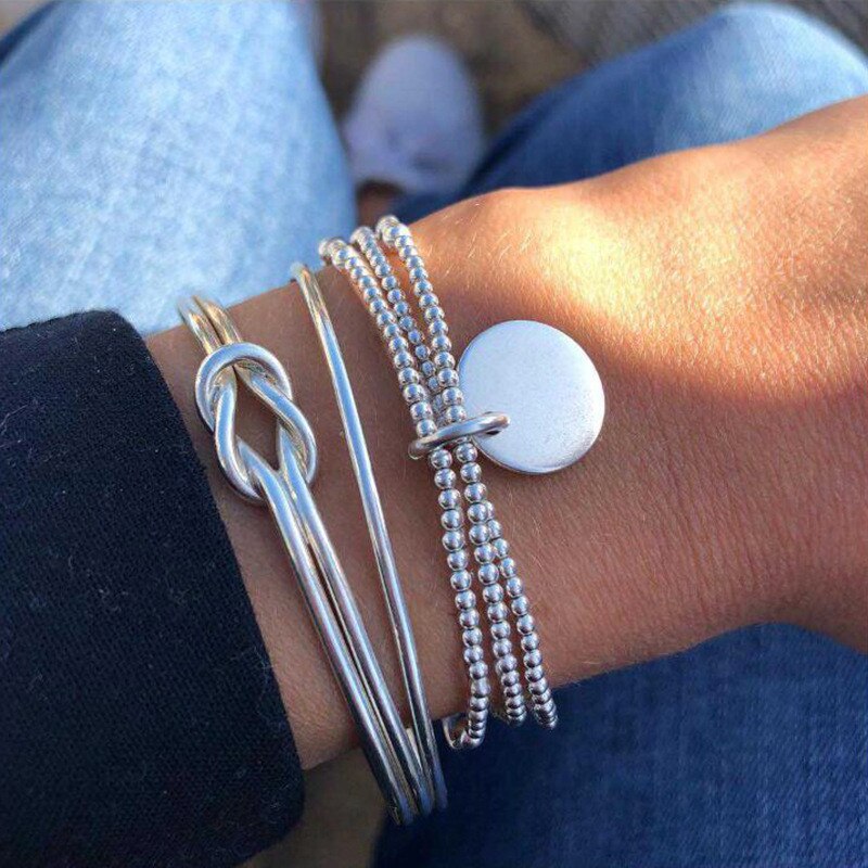 LETAPI 2021   Gold Color Opening Bracelets Bangles Crystal Butterfly Heart Cherry Letter Wedding Bangle for Women