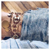 LETAPI 2021   Gold Color Opening Bracelets Bangles Crystal Butterfly Heart Cherry Letter Wedding Bangle for Women