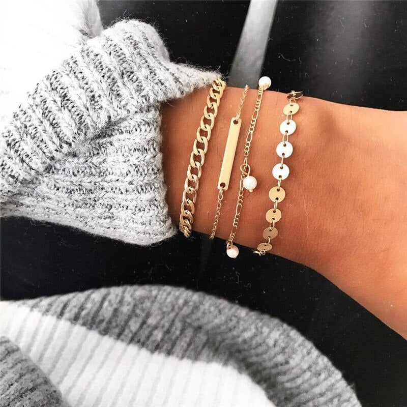 LETAPI 2021   Gold Color Opening Bracelets Bangles Crystal Butterfly Heart Cherry Letter Wedding Bangle for Women