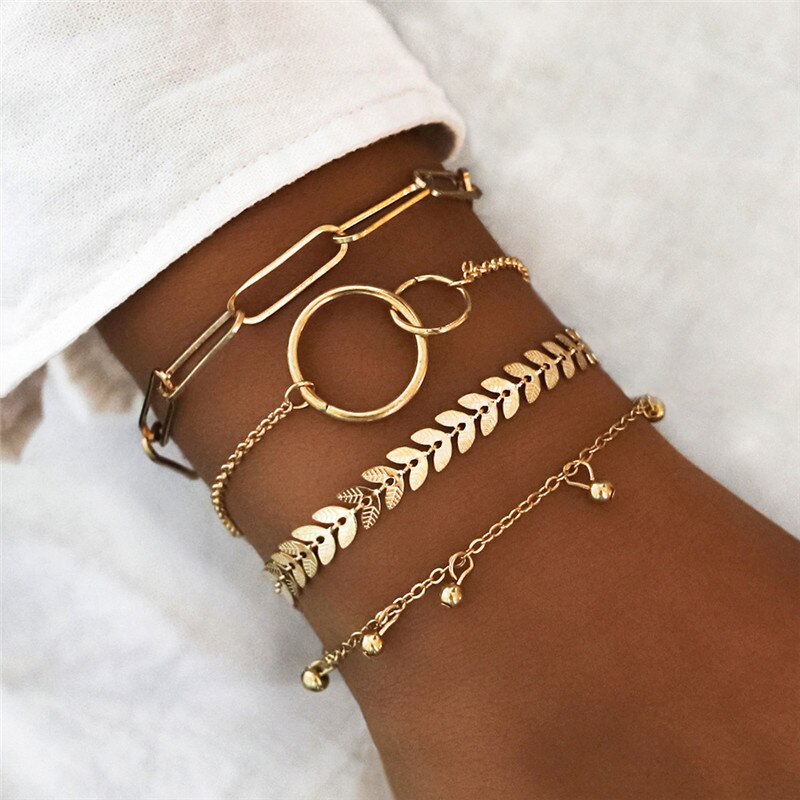 LETAPI 2021   Gold Color Opening Bracelets Bangles Crystal Butterfly Heart Cherry Letter Wedding Bangle for Women